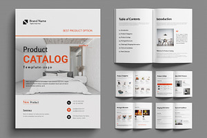 Digital Product Catalog Layout, a Brochure Template by MightyDesign