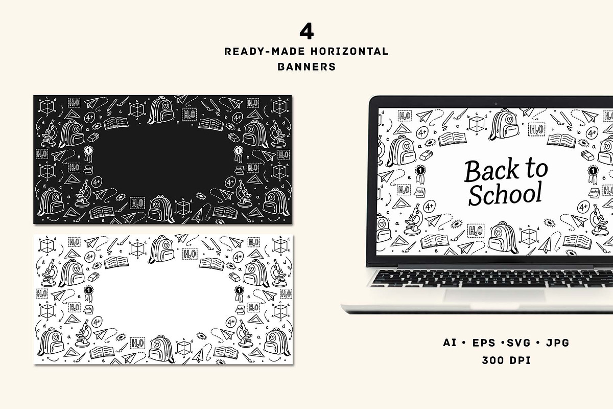 Back to School vector clipart set, an Education Illustration by VerAna (Photo 5 of 14)