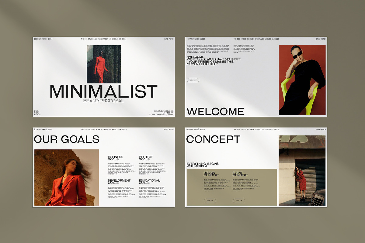 Minimalist Brand Proposal Template preview 7