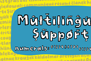 Yellow Day, a Handwritten Font by pizzadudedotdk (Thumbnail 7 of 8)