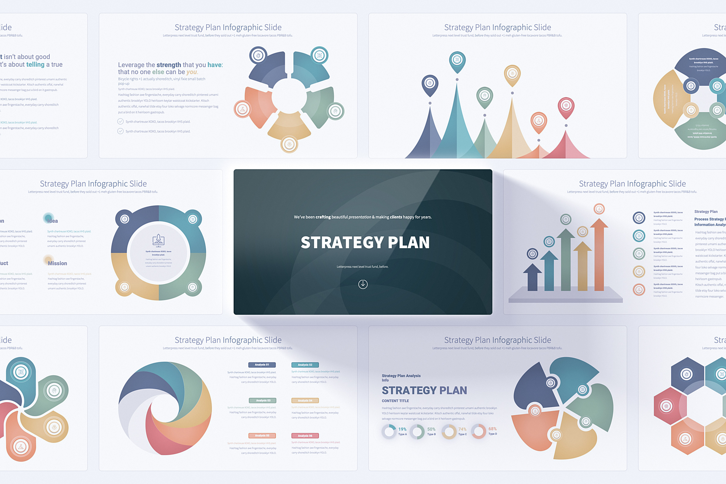 Strategy Plan PowerPoint Template, a Presentation Template by Pulsecolor