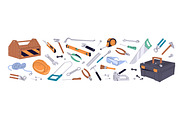 Construction toolkit set, templates, an Object Illustration by PaperTrident (Thumbnail 6 of 8)
