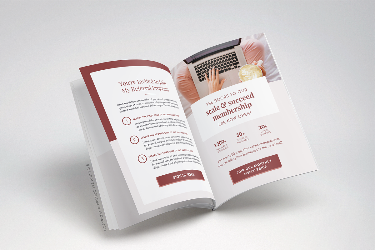 Client Experience Goodbye Packet, a Magazine Template by ProductiveandFree (Photo 11 of 14)