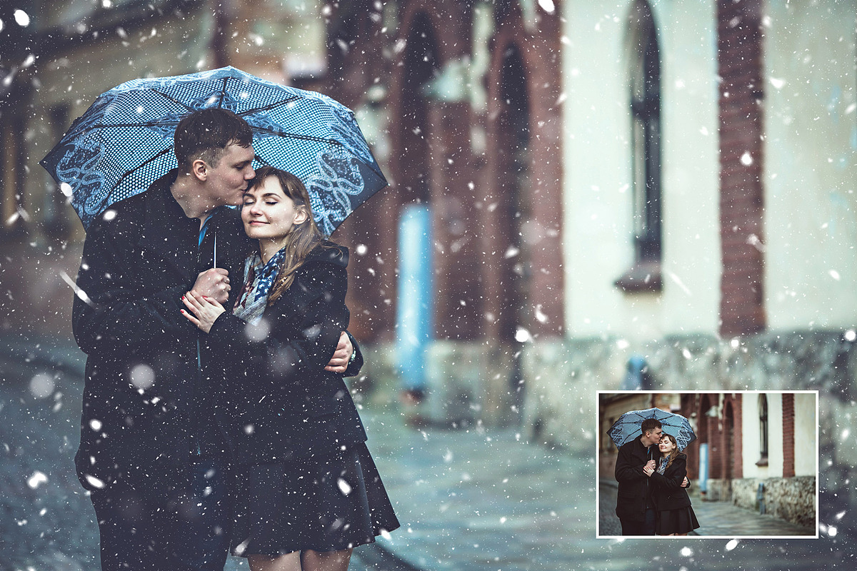 Let It Snow! Photoshop Action, an Action Add-On by Uplift Actions (Photo 13 of 14)