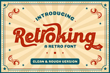 Retroking - Retro Font