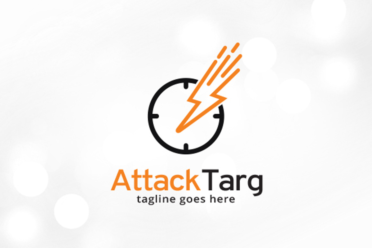 Attack Target Logo Template, a Branding & Logo Template by gunaonedesign