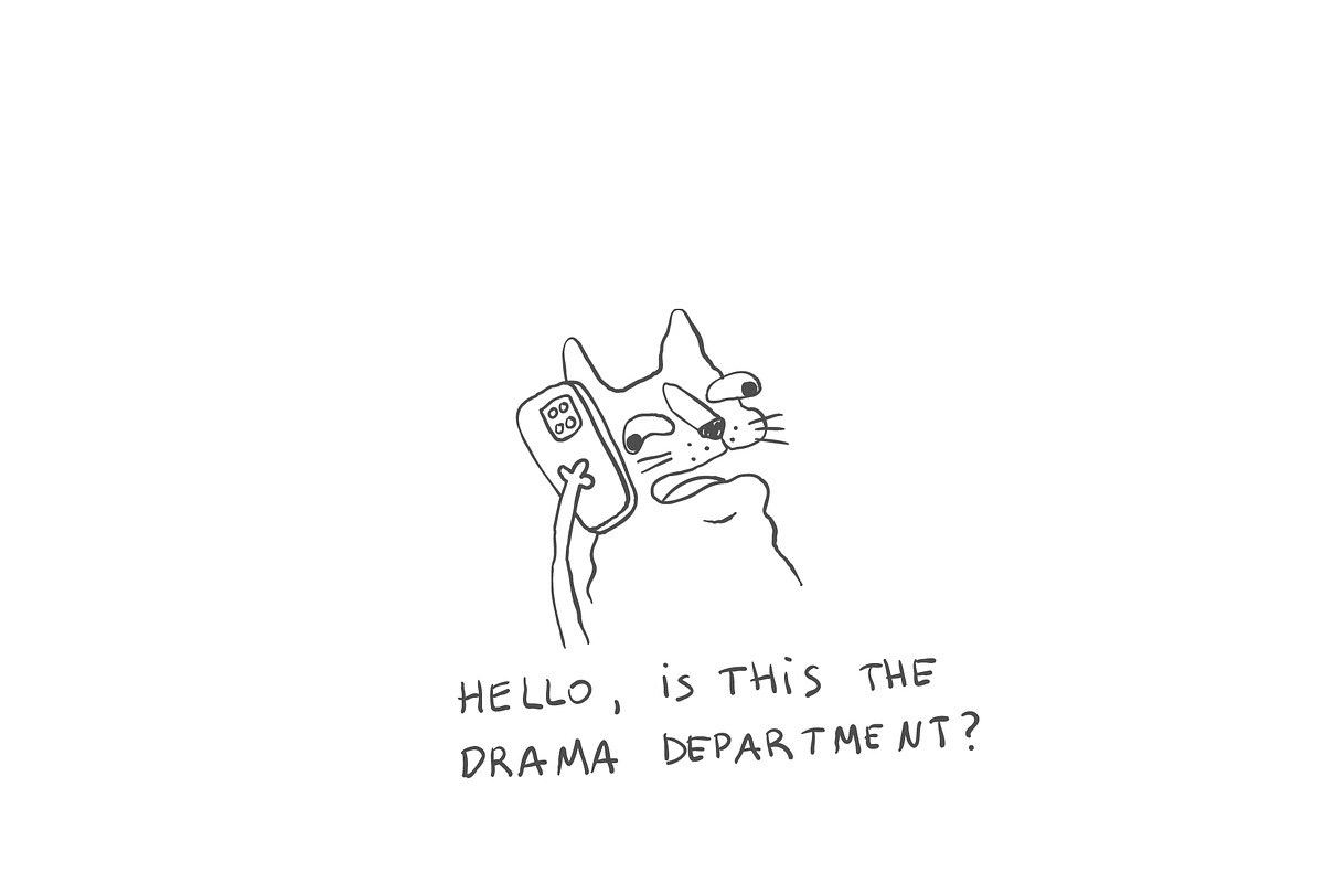 Weird Cat Comic Prints, an Illustration by Anastasiya Klempach (Photo 9 of 13)