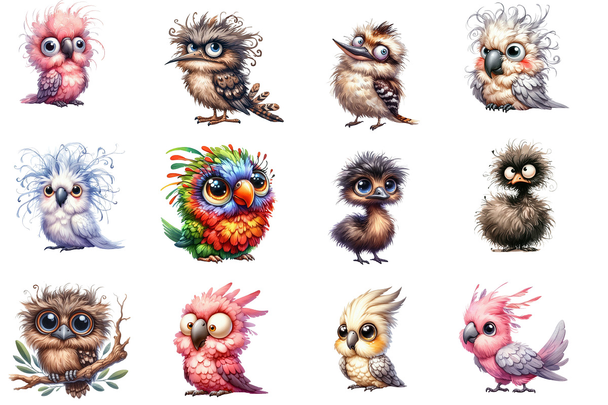 Funny Australian Bird Clipart, an Animal Illustration by Designworld (Photo 3 of 6)
