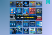 Business and Success Canva Templates, a Social Media Template by Viral Content Design (Thumbnail 3 of 10)