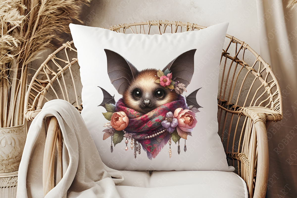 Cute Vintage Aesthetic Halloween PNG, an Illustration by RobertsArt (Photo 7 of 7)