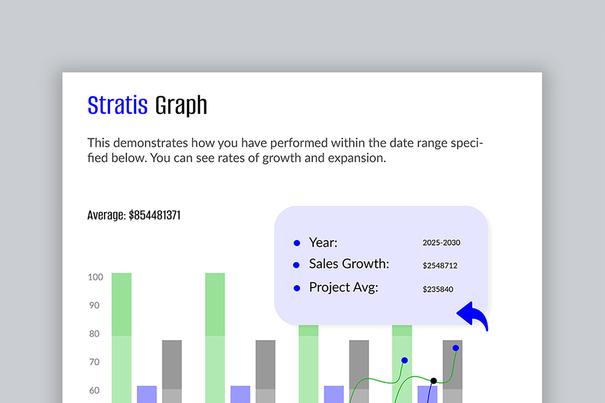 Stratis UI Analytics Model Graph, an UI Kit Template by CreativeShaper (Photo 4 of 5)