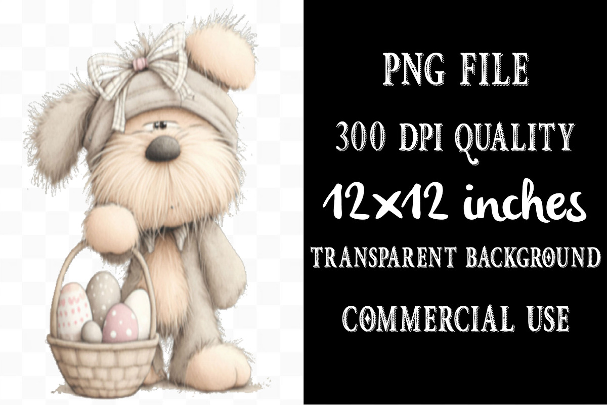 Whimsical Easter Animals Clipart, an Illustration by Designking (Photo 4 of 5)