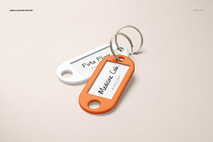 Key Tag Mockup Set