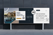 Modern Furniture Billboard Design, a Stationery Template by MightyDesign (Thumbnail 3 of 6)