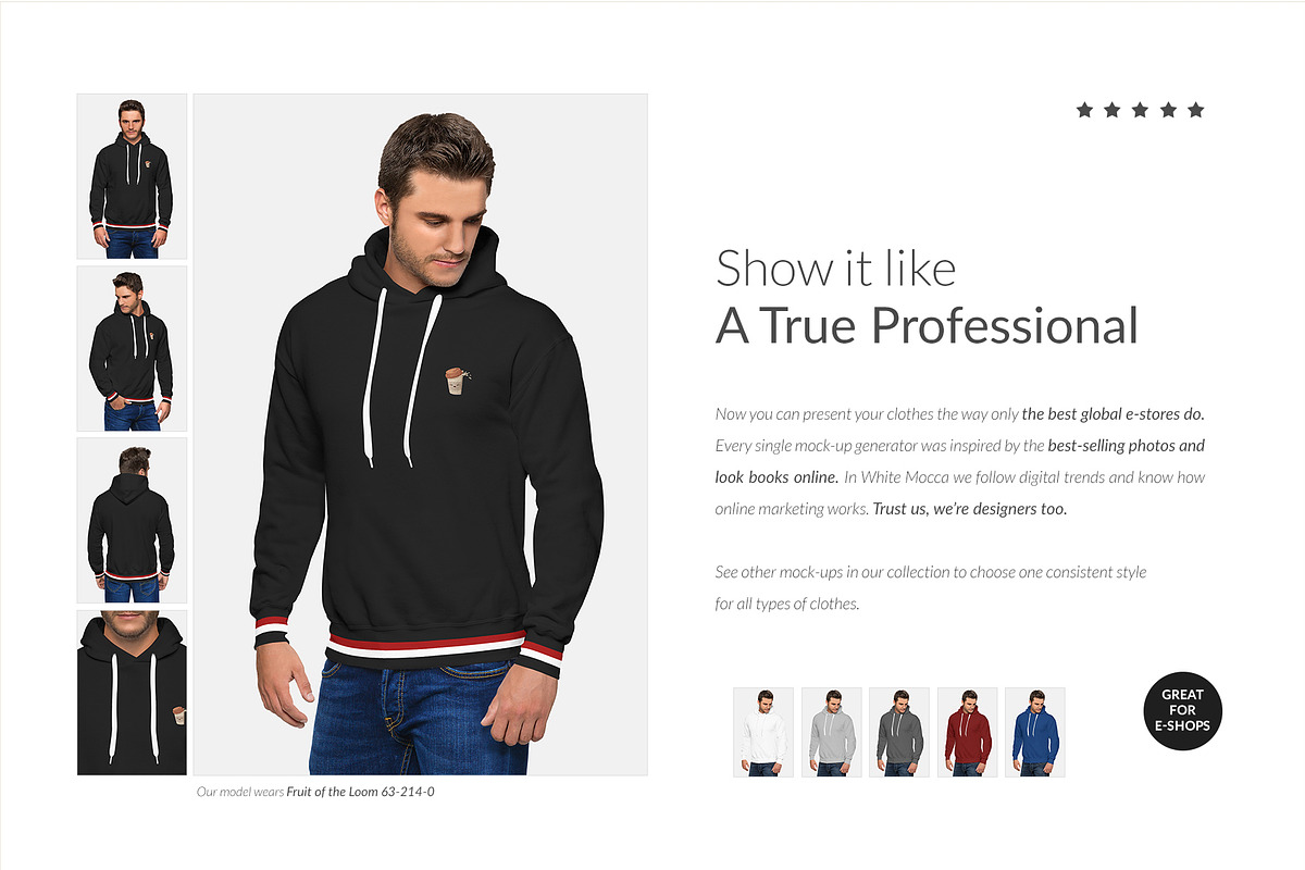 HOODIES BUNDLE 20x Mock-ups + DEMO, a Books & Magazine Mockup by Apparel_Mockups (Photo 8 of 27)