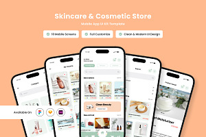 Lumina - Cosmetic Design Template, an App Template by productype1
