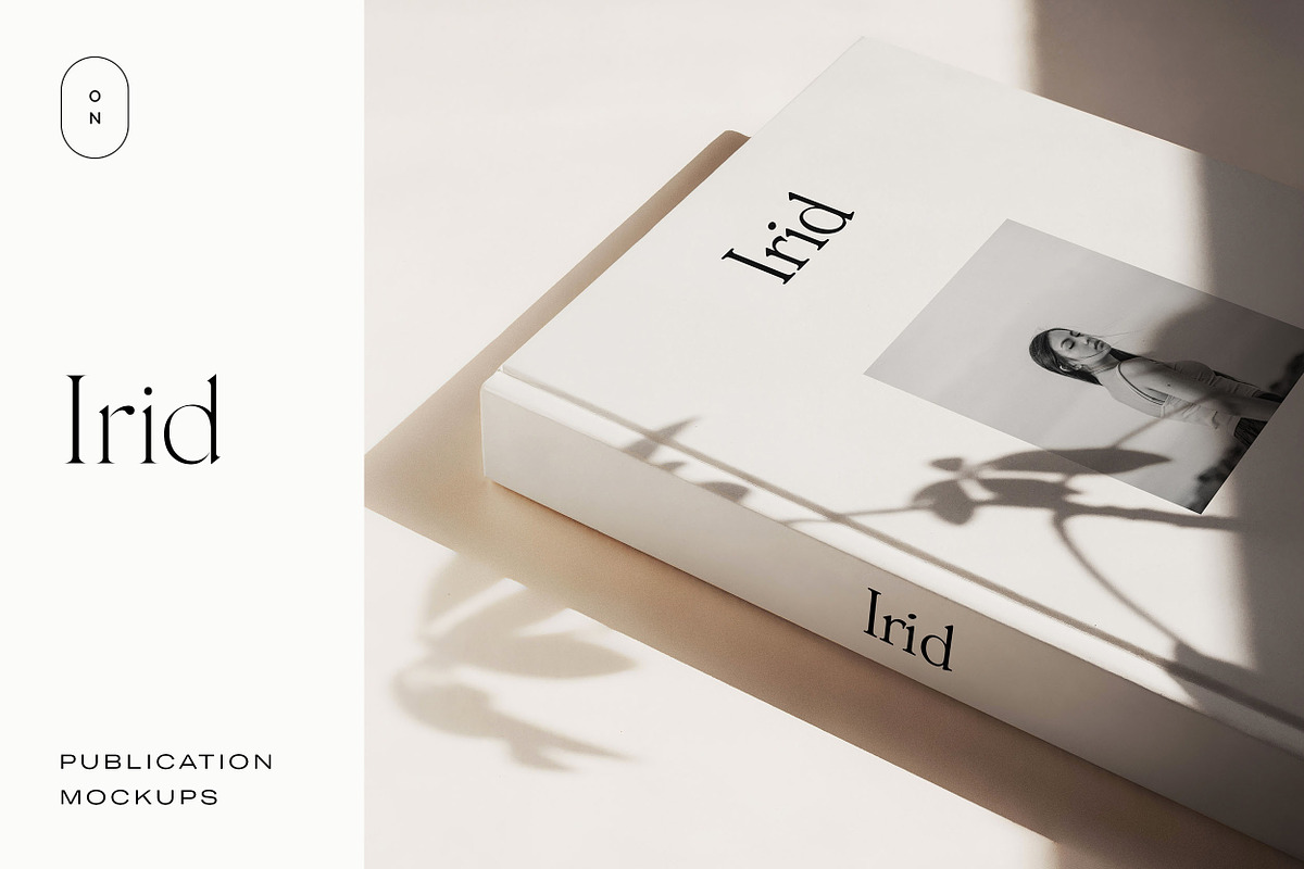 Book Mockup + Magazine Mockups, Irid, a Print Template by October November (Photo 1 of 5)