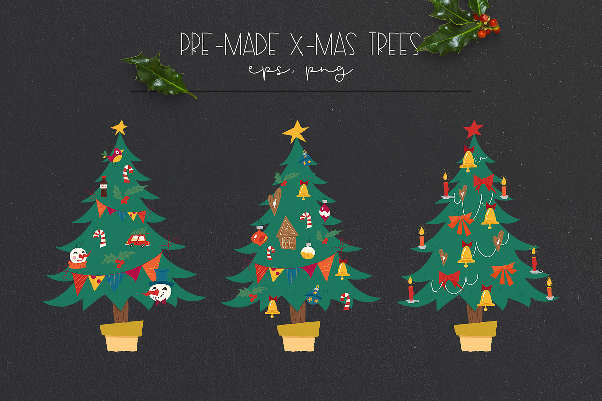 Oh, Holy Night! X-mas Decoration Kit, an Object Graphic by NiKO (Photo 12 of 16)