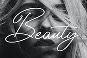 Lyfina Spring Monoline Script, a Script Font by Designsation (Thumbnail 3 of 10)