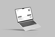 High Quality Laptop Mockup, a Wearable Device Mockup by AndikaGraphic (Thumbnail 2 of 5)
