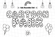 Creative Park - Decorative Font, a Font by KiddoGlyphs Studio (Thumbnail 3 of 5)