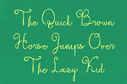 CS Kiesa, a Script Font by Craft Supply Co. (Thumbnail 4 of 8)