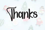 Comic Christmas | Script Font, a Script Font by Scratchones (Thumbnail 8 of 8)