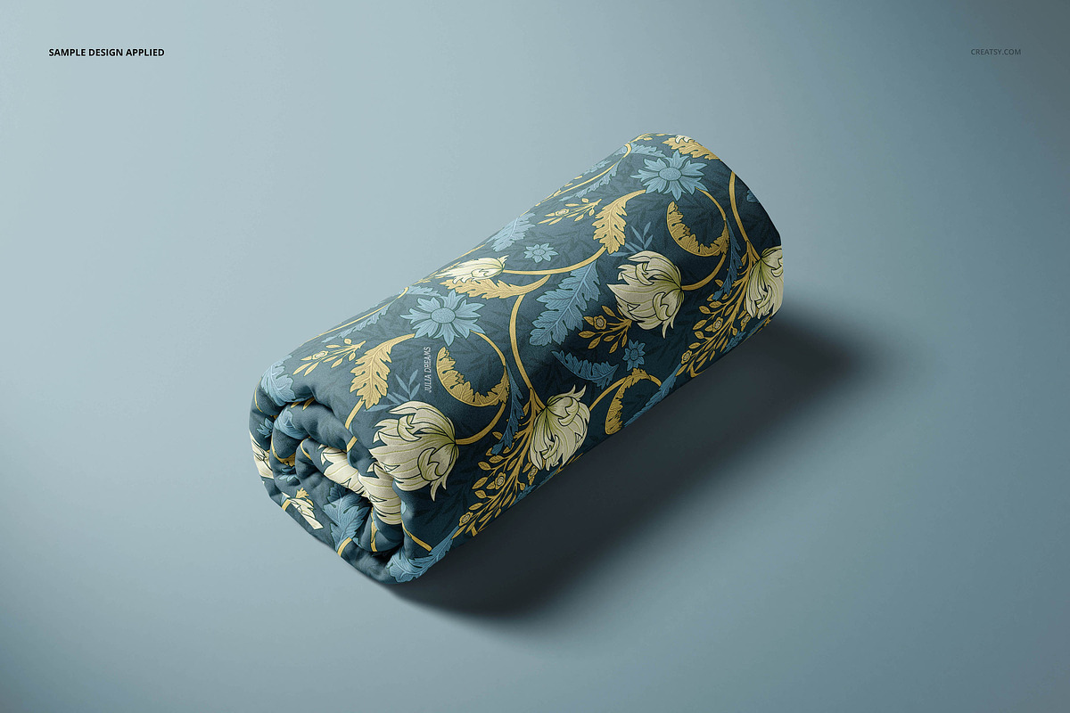 Brushed Polyester Fabric Mockup, a Merchandise Mockup by creatsy5 (Photo 10 of 13)
