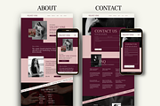 Dark Moody Agency Portfolio Website, a Squarespace Template by Warmsoulgallery (Thumbnail 6 of 11)