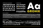 Gronik - Geometric Display Sans, a Sans Serif Font by Ainun Jinan (Thumbnail 9 of 9)