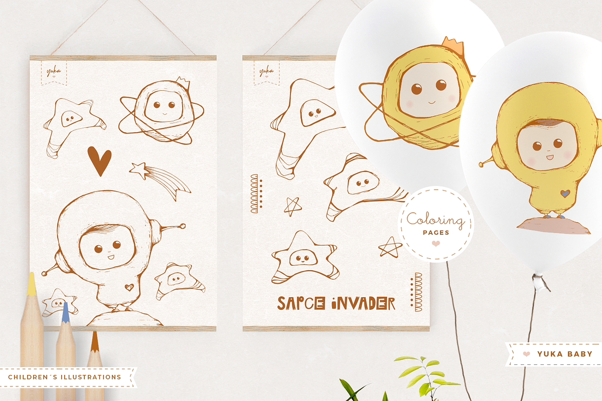 Space Invader, a Graphic by Yuka Baby (Photo 7 of 12)