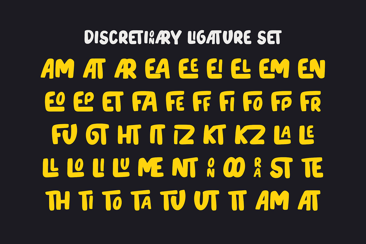 Tonight Friend, a Sans Serif Font by ahweproject (Photo 2 of 8)