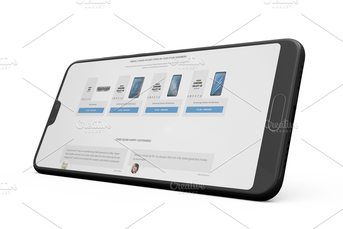 Huawei P20 Pro App Mockup Vol2, an Android Mockup by PixelMockup (Photo 14 of 17)