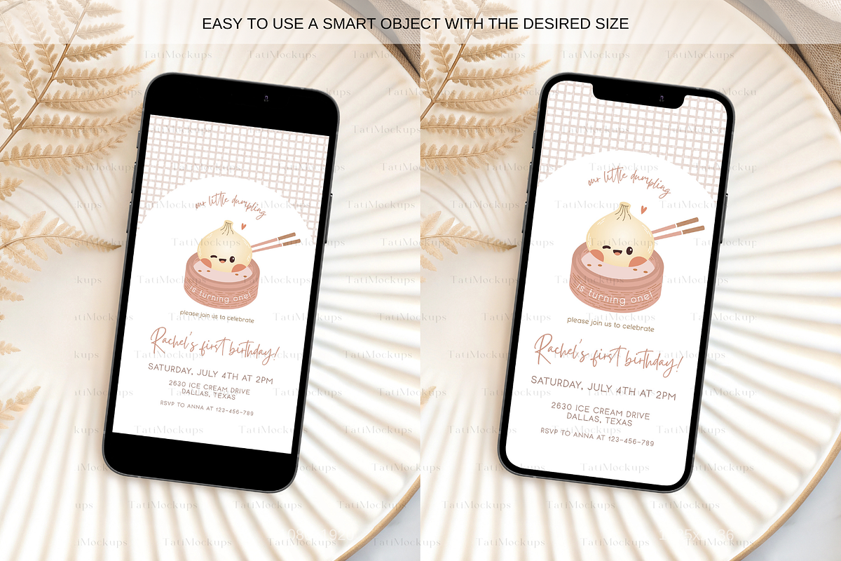 Smartphone Mockup, Phone, a Product Mockup by TatiMockup (Photo 3 of 4)