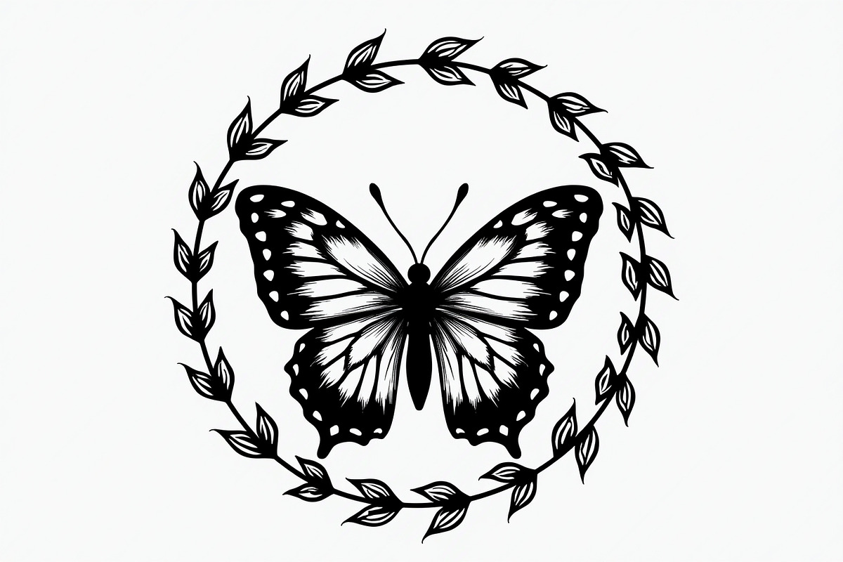 Butterfly Design Pack, an Illustration by Amazin_art (Photo 4 of 9)
