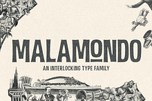 Malamondo - Retro Movie Poster Type