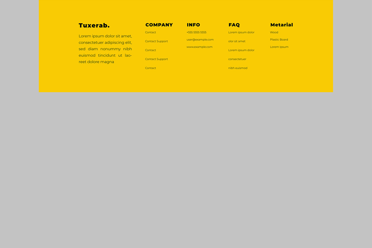 Furniture Landing Page Design, an UI Kit Template by CreativeShaper (Photo 6 of 6)