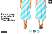 10x Women Skirts Mock-ups Set, a Pens & Pencil Mockup by Mocca Mockups Store (Thumbnail 9 of 15)