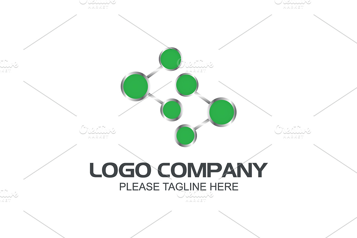 20 Logo Connecting Templates Bundle, a Branding & Logo Template by Friendesigns (Photo 3 of 21)