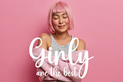 Girly, a Handwritten Font by DN Creative (Thumbnail 5 of 7)