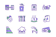 Environmental problems and solutions, an Outline Icon by IMG Visuals (Thumbnail 11 of 23)