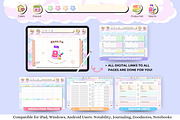 Cute Undated Digital Planner, a Stationery Template by Tas Creative Studio (Thumbnail 5 of 9)
