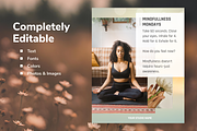 Social Canva Templates: Wellness, a Templates & Theme by papercats (Thumbnail 2 of 3)