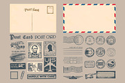 Passport & Postage Stamps and Badges, an Object Graphic by Seyyahil (Thumbnail 1 of 3)