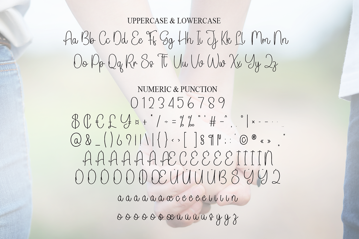 Sweety | Script Font, a Handwritten Font by Scratchones (Photo 6 of 9)