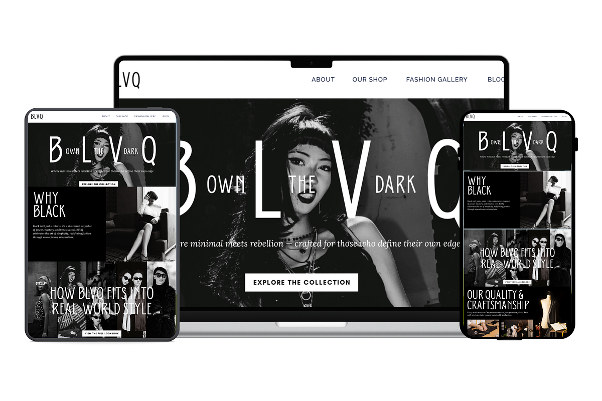 Clothing Store Landing Page Template preview 6