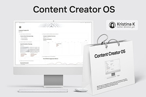 Content Creator OS - Notion Template