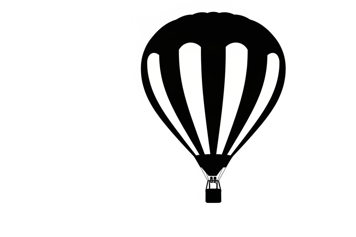 hot air balloon silhouettes, an Illustration by Amazin_art (Photo 16 of 31)