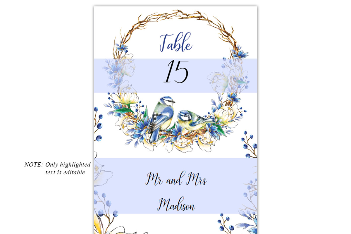 Romantic Peony Forest Wedding Invite, a Stationery Template by DreamsClipArt (Photo 7 of 7)