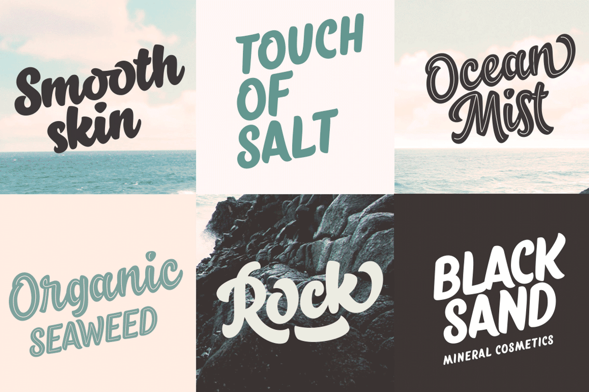 Salty -$30 off!, a Script Font by Fenotype (Photo 13 of 17)